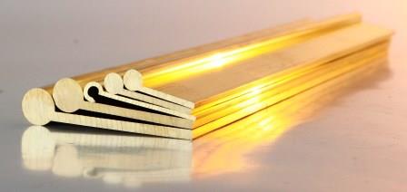 Brass Hinge Shapes