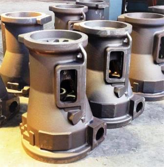 Large CI Body Sand Casting