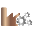 Manufacturing Icon Metal Manufacturing Icon